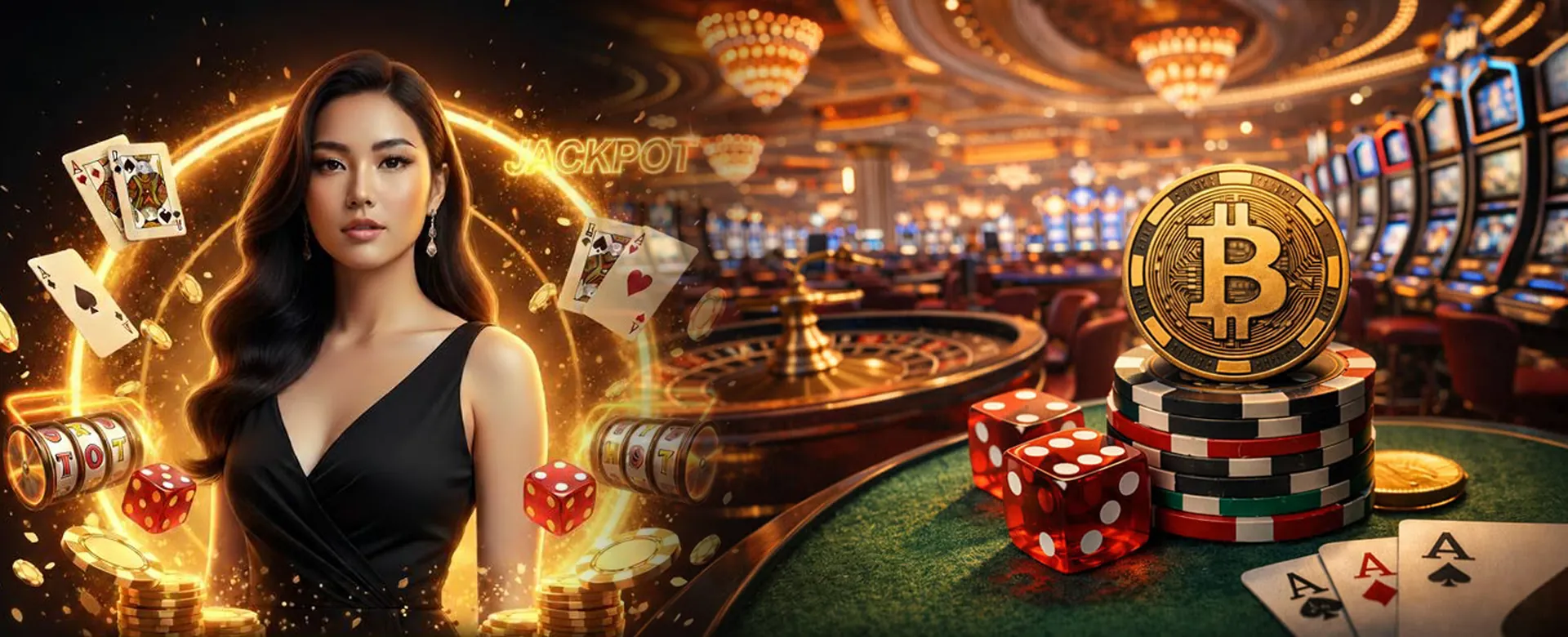 1Win Casino Bonus promotional banner with exciting games and offers